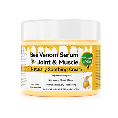 EOIK Bee Venom Muscle Bone Cream, Fast Acting, Relief for Back, Neck, Hand, Feet, Knee, Muscle, Shoulder, Topical, Wrist, Elbow, Hip, Nerve, Plantar, Ankle, Foot Discomfort, Vitamin B6 EOIKBuy Supplements Australia