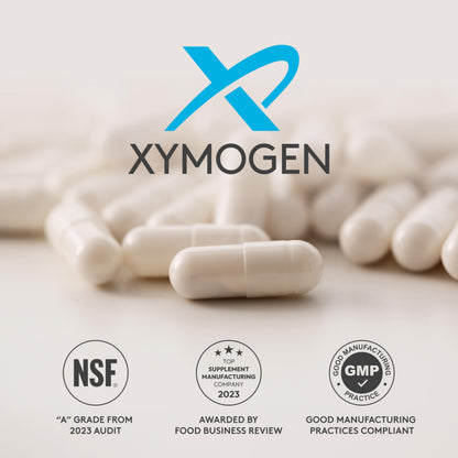 XYMOGEN Berberine with InSea2 - Blend of Polyphenols - Cellular Metabolic & Immune Support - Plant-Based, Gluten-Free & Non-GMO - 60 Capsules XYMOGENBuy Supplements Australia