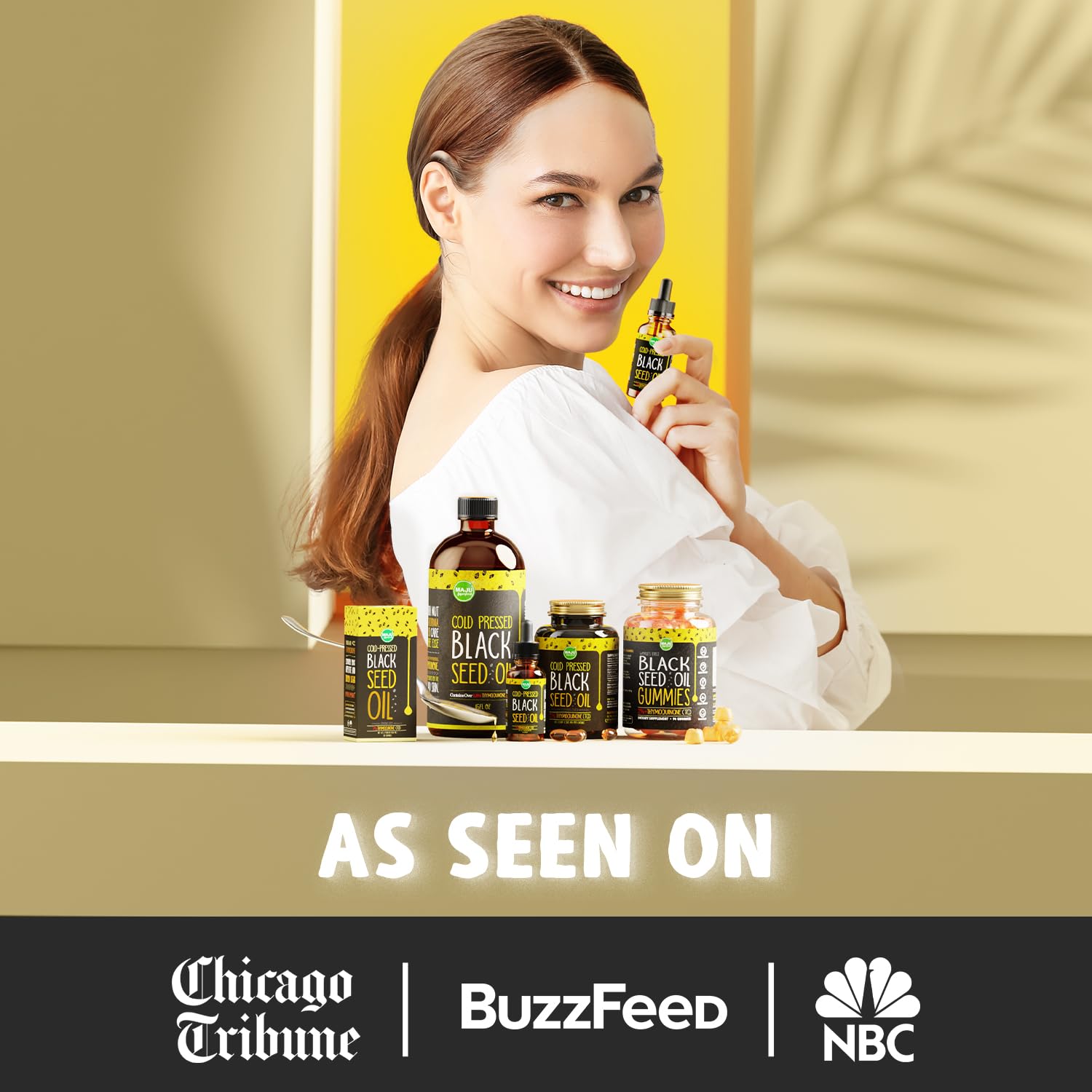 MAJU Black Seed Oil - 3 Times TQ, Cold-Pressed, Travel Size, 100% Turkish Black Cumin Maju SuperfoodsBuy Supplements Australia