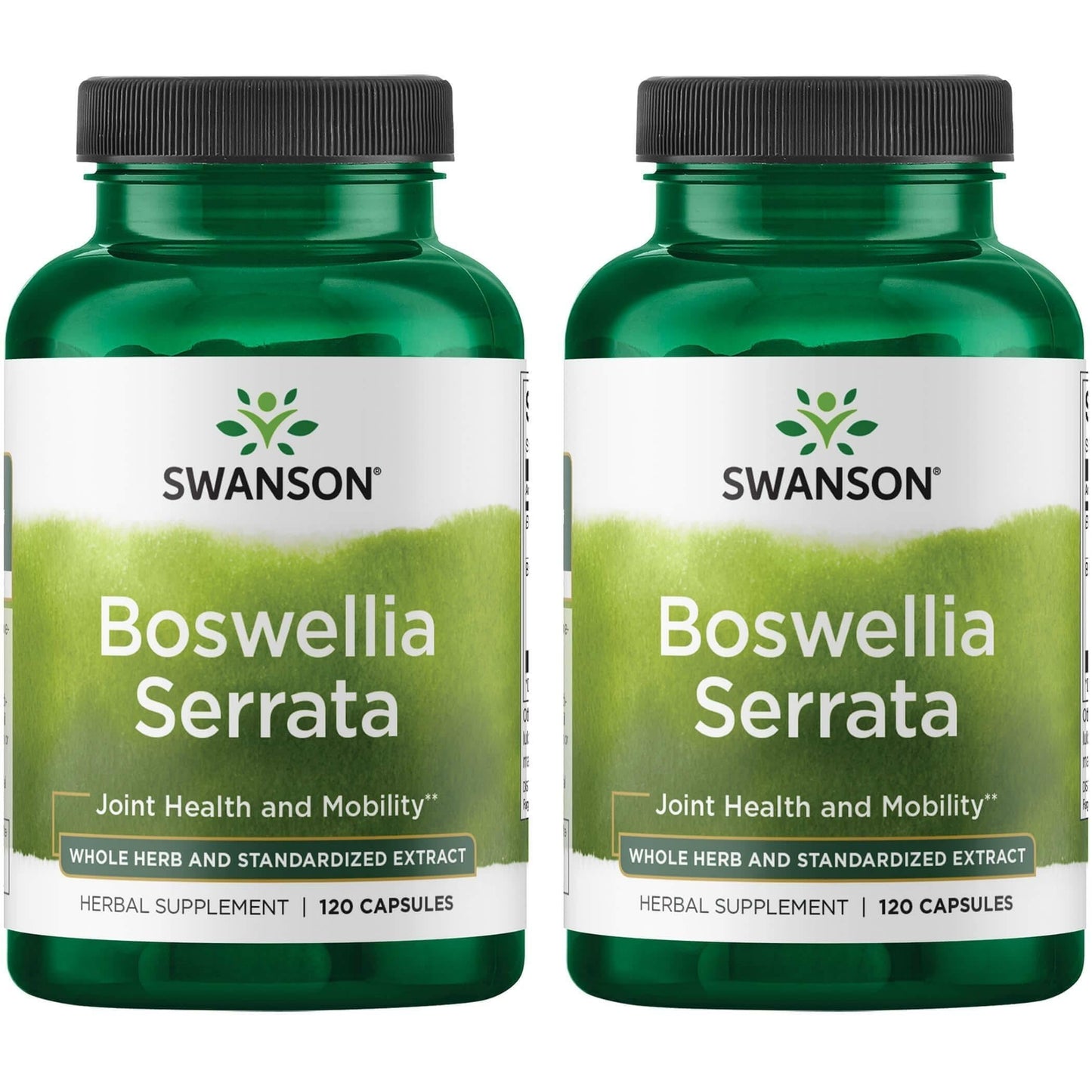 Swanson Boswellia Serrata - Whole Herb & Standardized Extract 120 Caps (2 Pack) SwansonBuy Supplements Australia