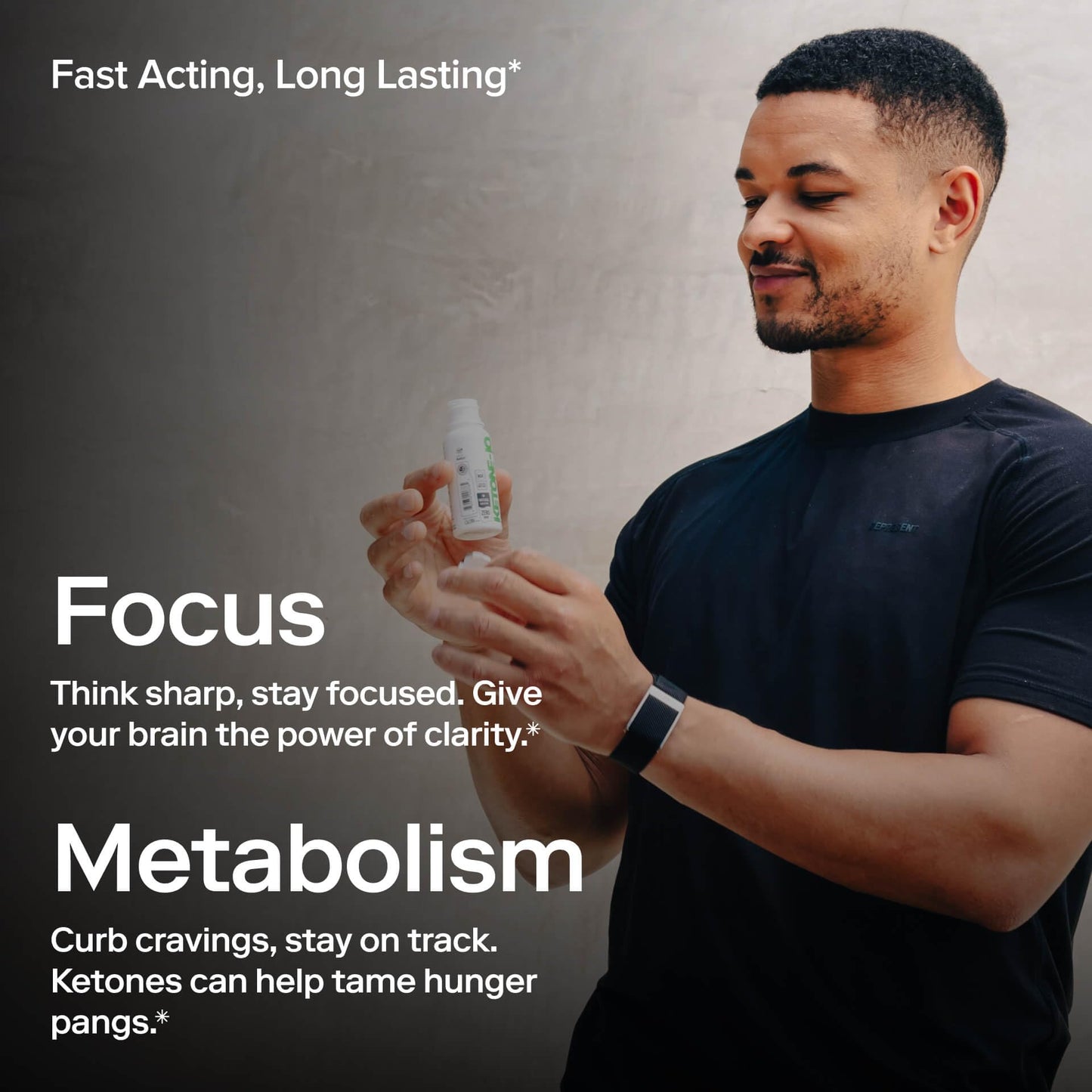 Ketone-IQ Caffeine Performance Energy Shots – Clean Energy for Focus & Endurance, 5g Ketones, 100mg Green Tea Caffeine, B Vitamins, 12 Pack (Grape) Ketone-IQBuy Supplements Australia