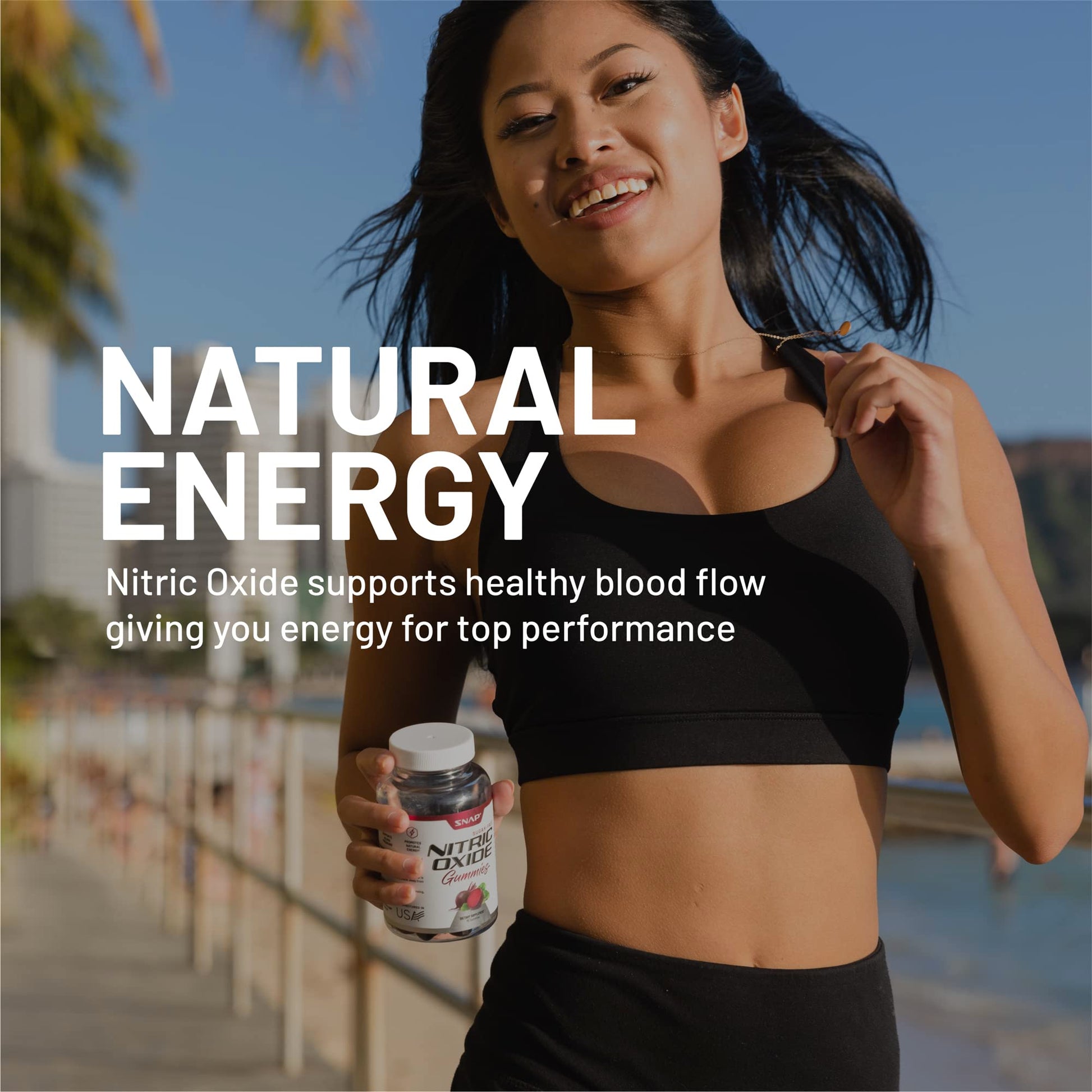 Snap Supplements Nitric Oxide Gummies and Capsules