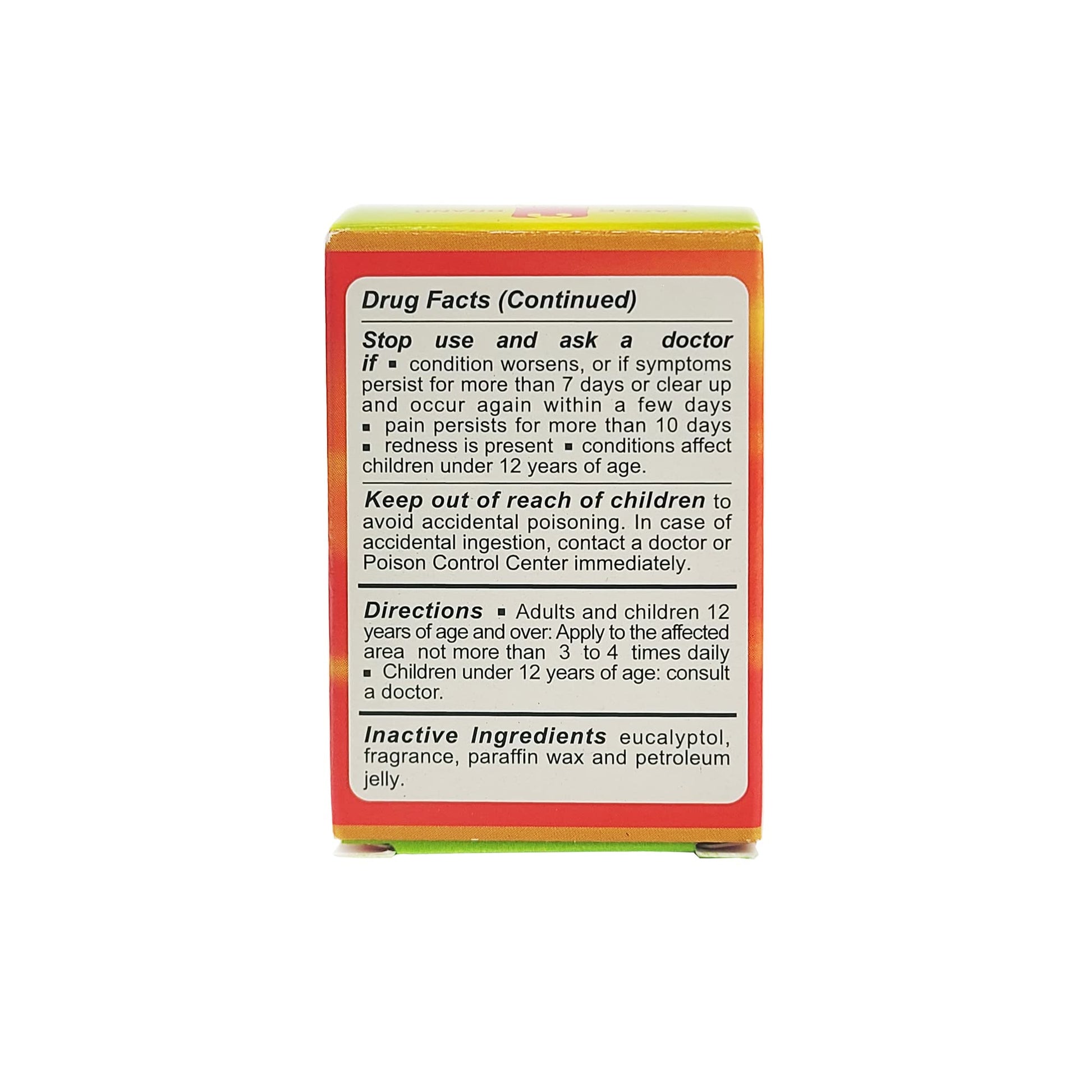 Eagle Brand Muscular Balm, External Analgesic, Warming Pain Relief, 0.7oz x 3, (Pack of 3) GenericBuy Supplements Australia