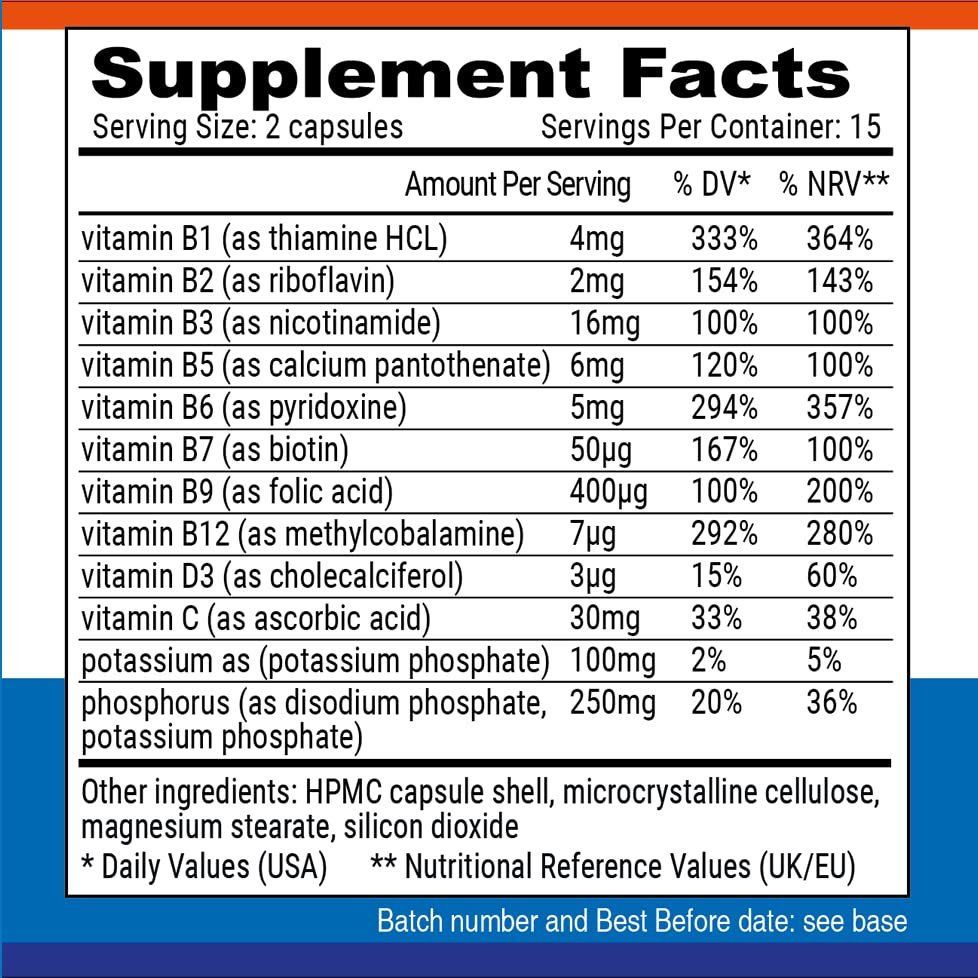 Nutri-Align Fasting Refeed Multivitamin | 30 Fasting Multi Vitamin Capsules | Multivitamin for Men & Women | Vitamin B Complex, Phosphorus & Vitamin D & C Fasting Multivitamins | Gluten Free Nutri-AlignBuy Supplements Australia