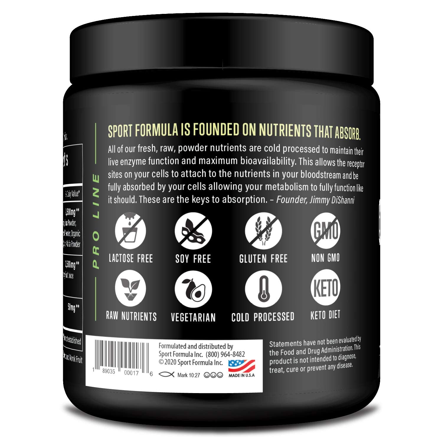 Sport Formula 99 Organic Greens Superfood Powder, Cold Pressed Vegan and Keto Powder, Non-GMO, Low Calorie Daily Green Juice Powder Sport Formula 99Buy Supplements Australia