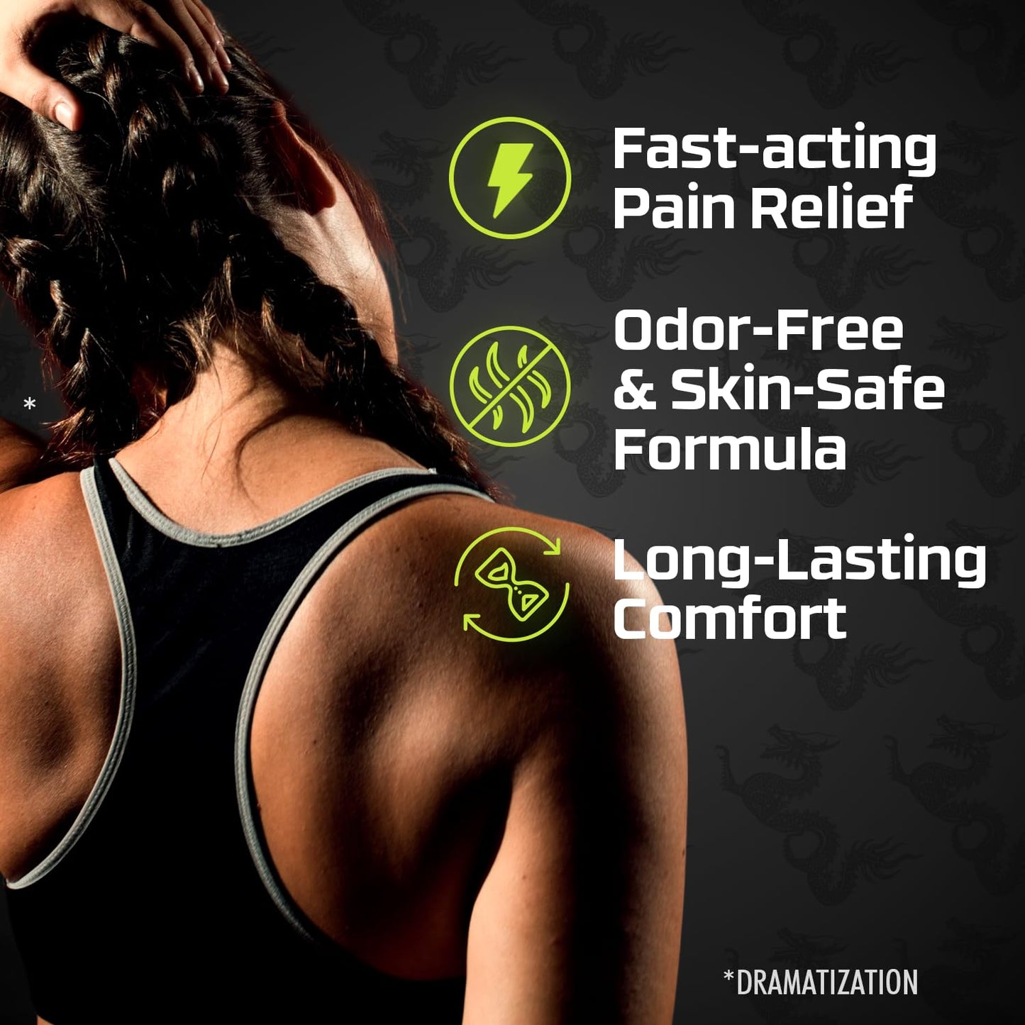 Dragon Numbing Cream Lidocaine 4% Maximum Strength Numbing Cream, Topical analgesic with Lidocaine for Muscle Relief, Pain Cream for Knees and Feet, 2.7 Oz DRAGONBuy Supplements Australia