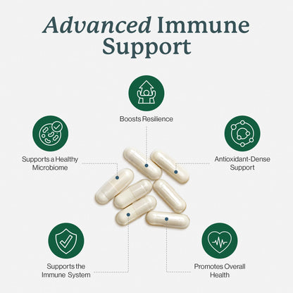 Dr. Fuhrman All Natural Immune Support Supplement | Whole-Food Derived Vitamin for Immunity Defense | Organic Mushrooms, & Berries | Organic Lion’s Mane, Maitake, Reishi, and Elderberry | 120 Caps Dr. FuhrmanBuy Supplements Australia