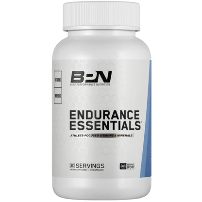 BARE PERFORMANCE NUTRITION Endurance Essentials | Endurance Athlete Daily Multivitamin | NSF Certified for Sport | Supports Energy, Muscle Function BARE PERFORMANCE NUTRITION