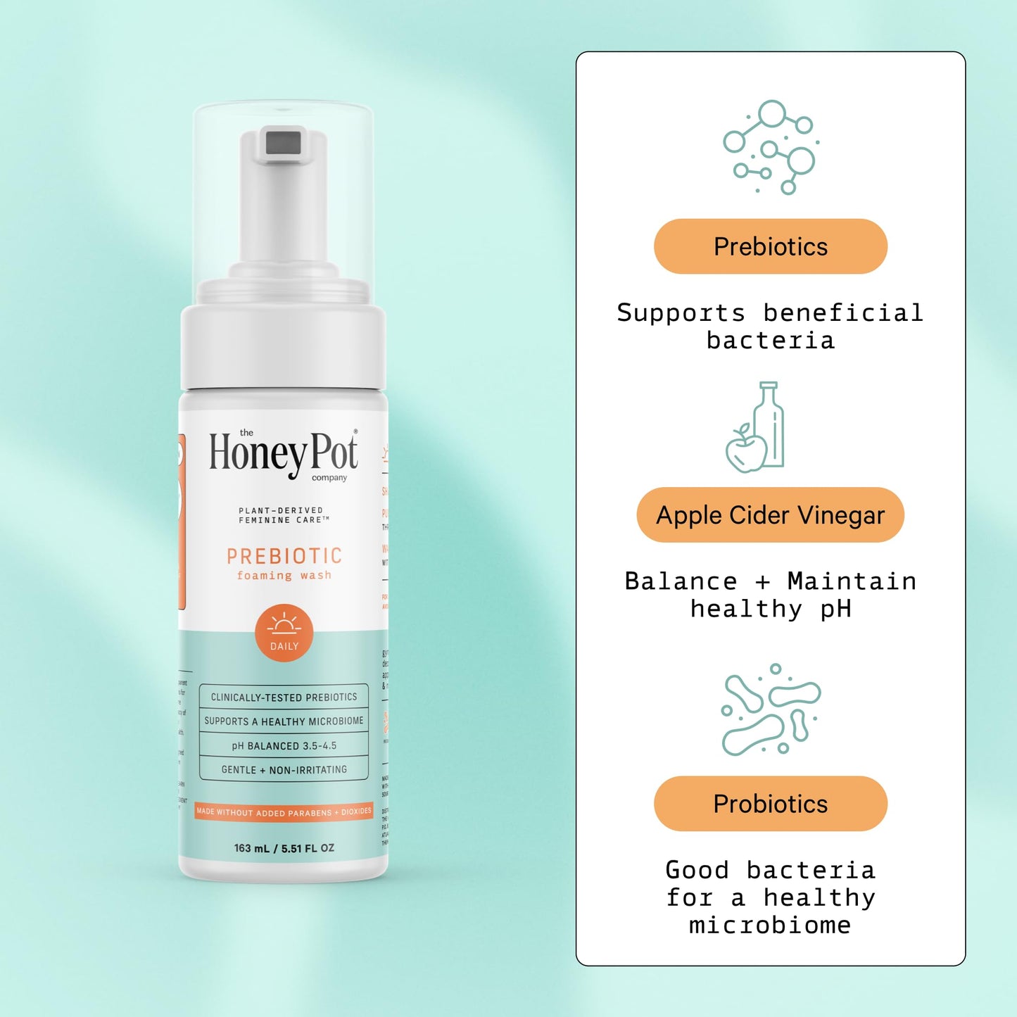 The Honey Pot Company - Prebiotic Feminine Wash - Herbal Infused Feminine Hygiene Wash The Honey Pot CompanyBuy Supplements Australia