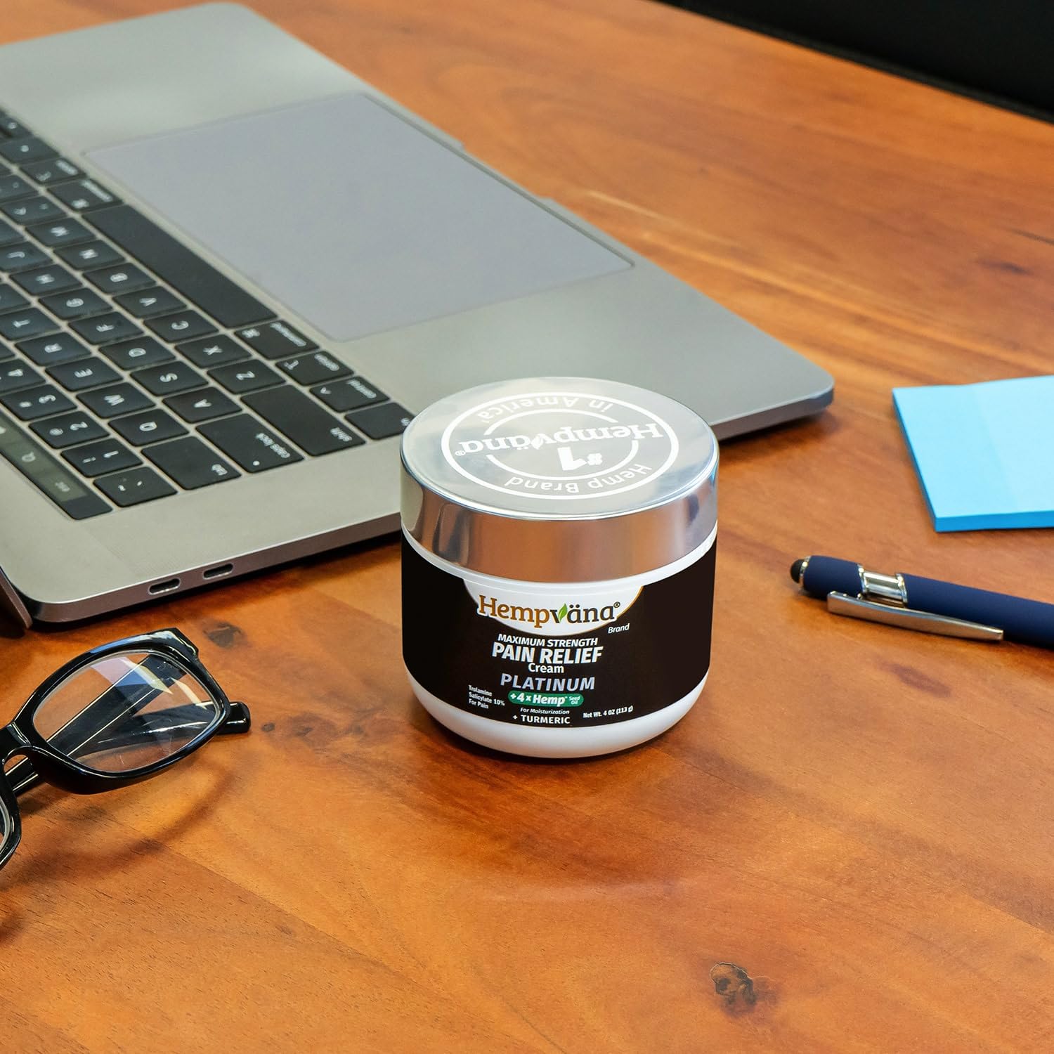 Hempvana Platinum Maximum Strength Relief Cream 4X Hemp for Muscles, Joints, Back, Knees, Shoulders, Neck, Elbows, Hands, Feet. AS SEEN ON TV. Odor-Free, Non-Greasy, Quickly Absorbs, 4X More Hemp HempvanaBuy Supplements Australia