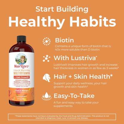 MaryRuth Organics Morning Multivitamin Hair Growth Bundle MARYRUTH'SBuy Supplements Australia