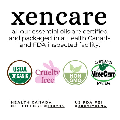xencare Peppermint USDA Organic Food Grade Essential Oil | 100% Pure Natural Undiluted XenCareBuy Supplements Australia