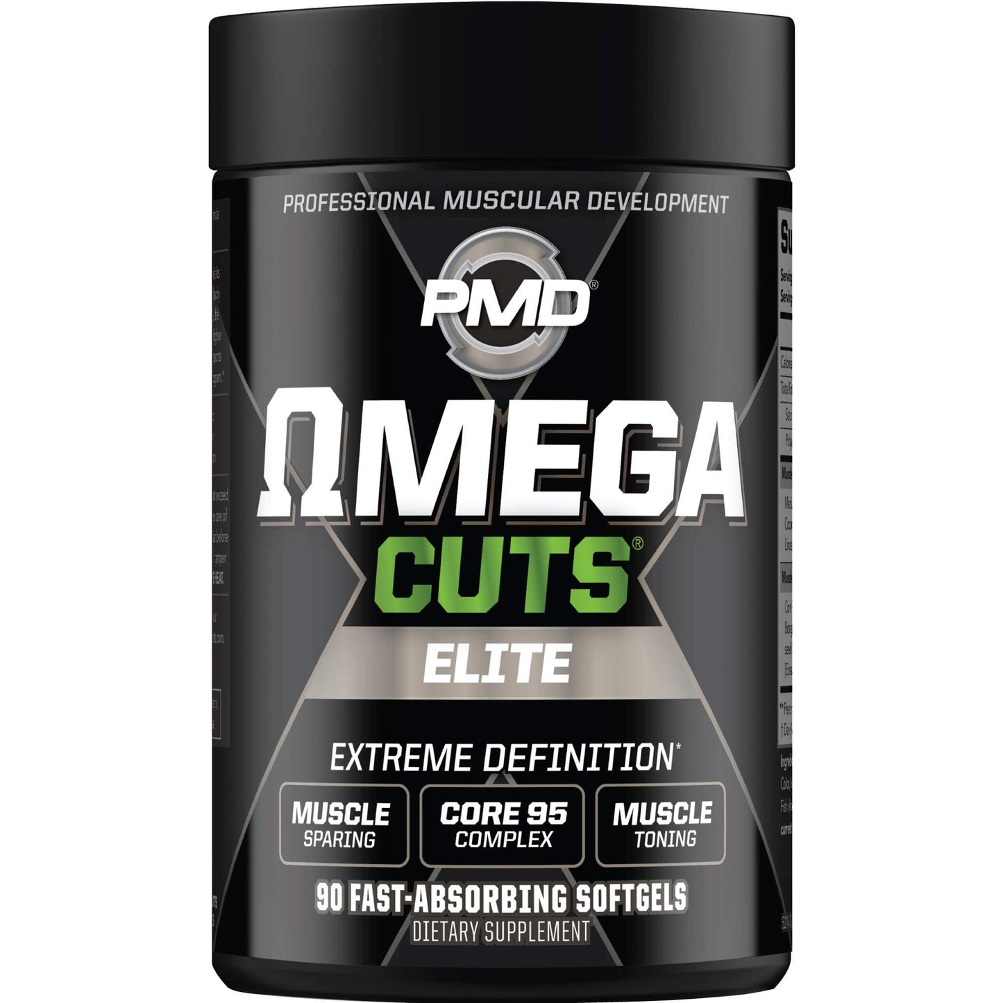 PMD Sports Ultra Pump Fuel Insanity - Pre Workout - Grape Gusher (30 Servings) Sports Omega Cuts Elite Thermogenic Fat Burner (90 Softgels)