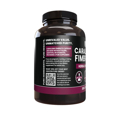 PURE ORIGINAL INGREDIENTS Caralluma Fimbriata (365 Capsules) No Magnesium Or Rice PURE ORIGINAL INGREDIENTSBuy Supplements Australia