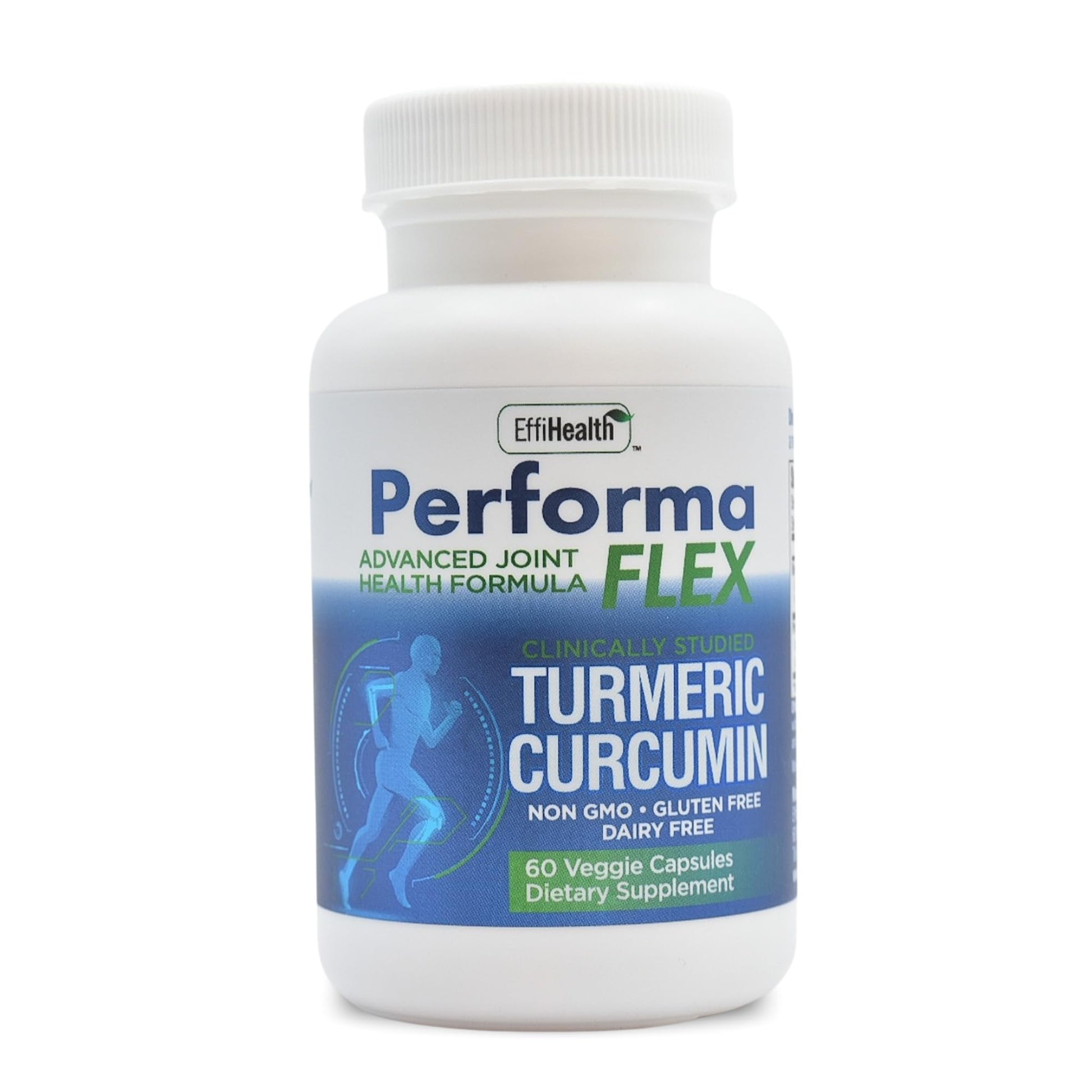Performa Flex - Joint Support Supplement with Meriva, Turmeric Curcumin, Tart Cherry & Ginger – Ultra High Absorption – Support for Joint Mobility, Joint & Cartilage Health – 60 Capsules Performa FlexBuy Supplements Australia