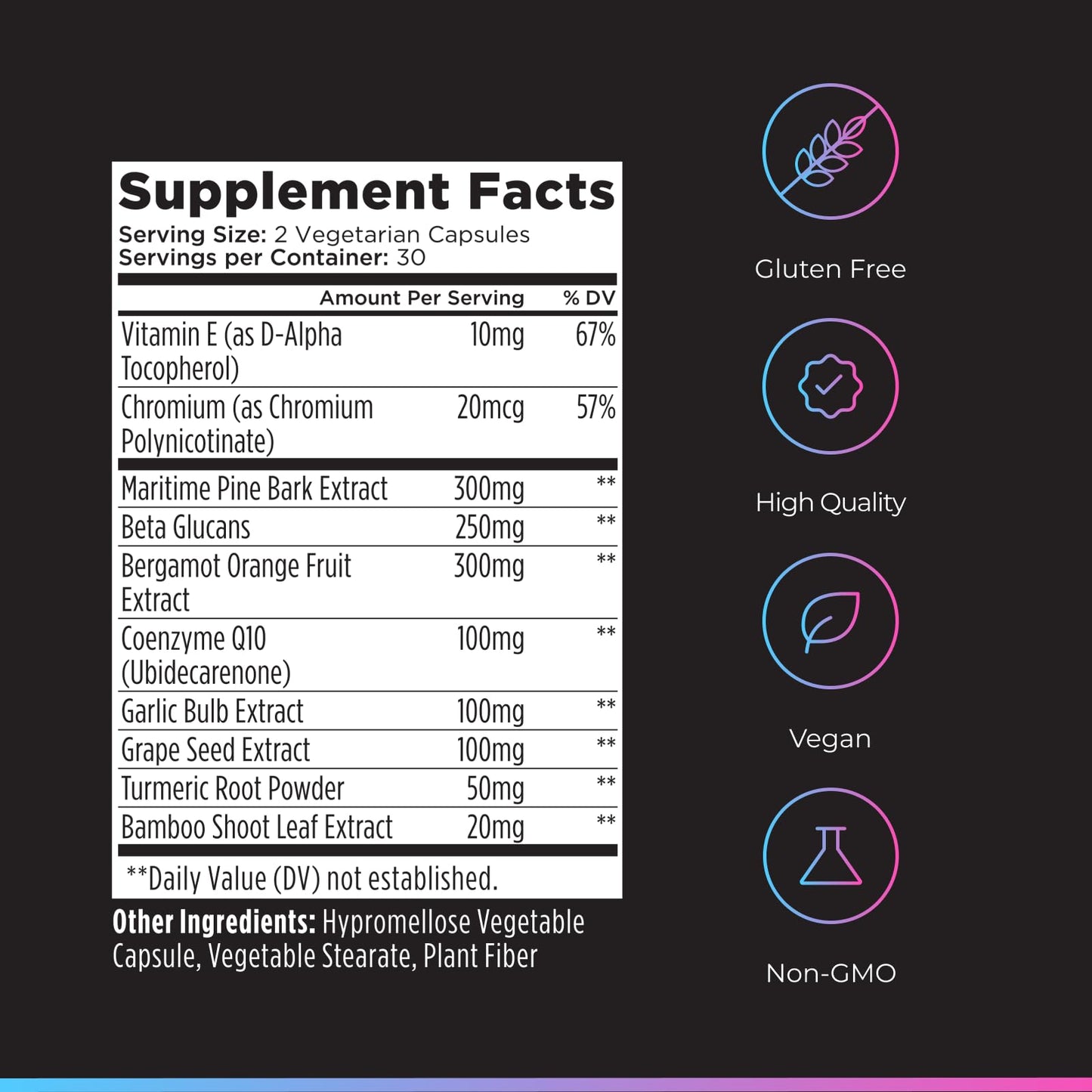 Livingood Daily Cholesterol Support Supplement with Garlic, CoQ10, Vitamin E, Bergamot, Plant Sterols for Body and Heart Health Support, Supports LDL and Triglycerides, Gluten Free, Vegan, 60 Capsules Livingood DailyBuy Supplements Australia