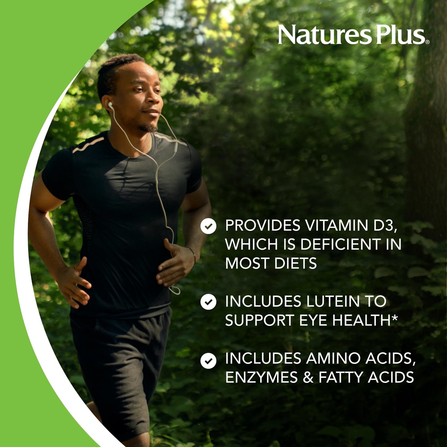 NaturesPlus Ultra Source of Life No-Iron Multivitamin - 180 Tablets - Supports Immune Health, Energy & Overall Well-Being - with Lutein & Vitamin D3 - Vegetarian & Gluten Free - 60 Servings NaturesPlusBuy Supplements Australia
