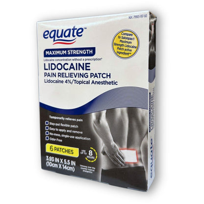 Topical anesthetic 4% Patch- 6 Count (Pack of 1), Boxed By Fusion Shop Store FUSION SHOP STORE Smart choices, meaningful life!Buy Supplements Australia
