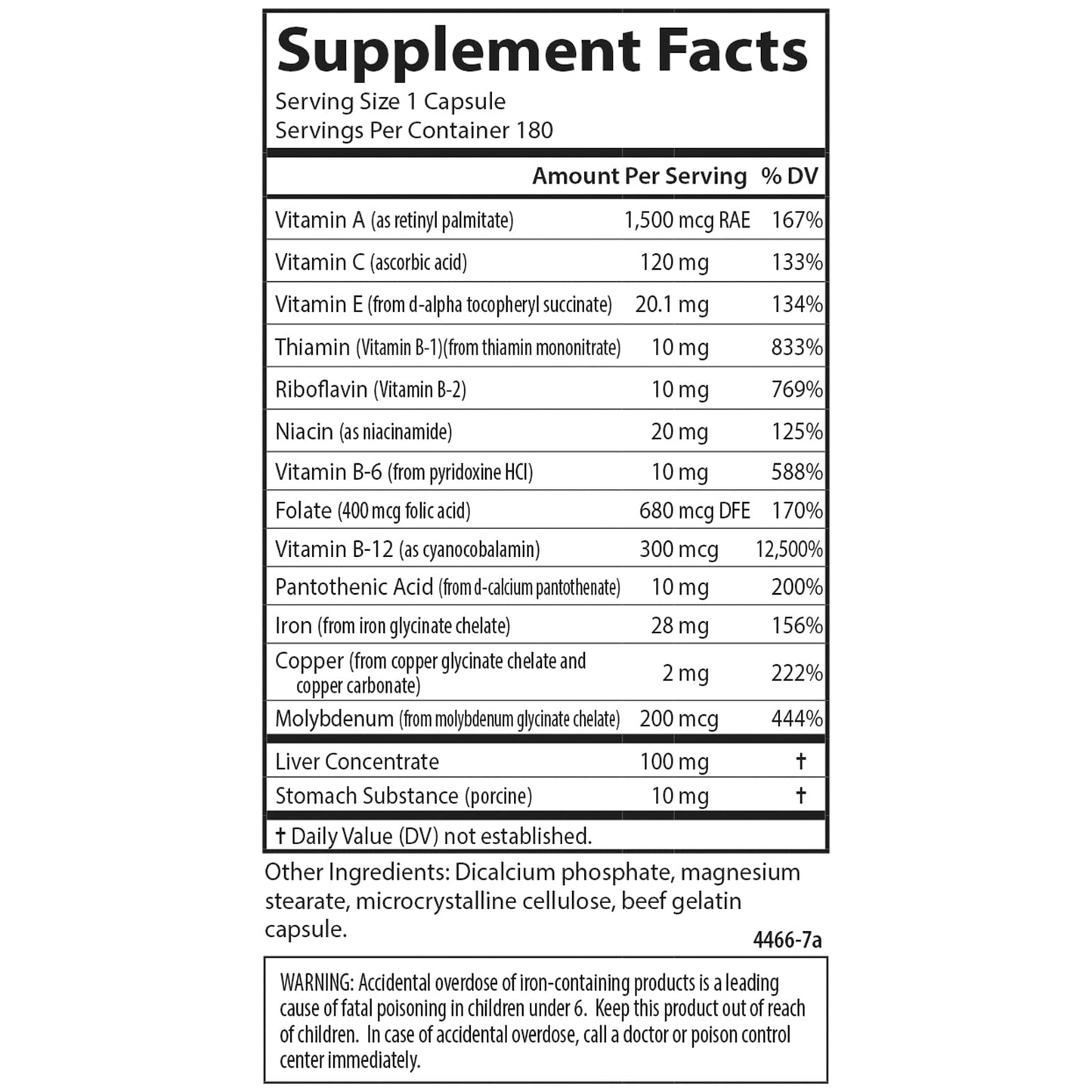 Carlson - Blood Nutrients, 28 mg Iron, Blood Development, Iron Absorption & Optimal Wellness, 40 Capsules CarlsonBuy Supplements Australia
