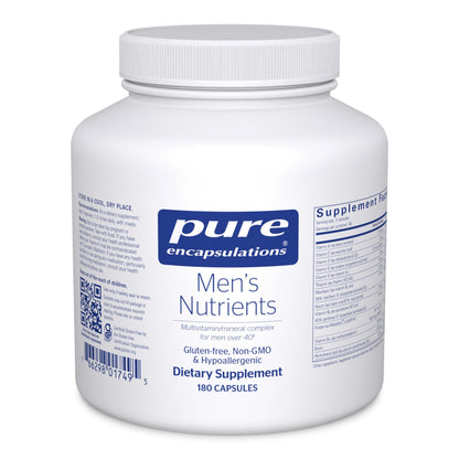 Pure Encapsulations Men's Nutrients - Multivitamin Mineral Supplement to Support Energy, Endurance & Stamina in Men Over 40* - with Vitamin D, Vitamin C & Trace Minerals - 180 Capsules Pure EncapsulationsBuy Supplements Australia