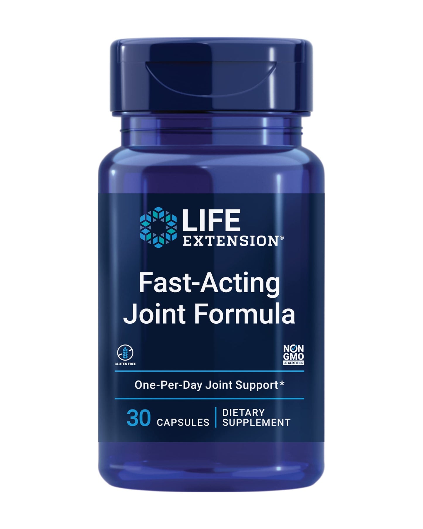 Life Extension Fast-Acting Joint Formula, Keratin, Korean Angelica, hyaluronic Acid, Joint discomfort Relief, Non-GMO, Gluten-Free, 30 Capsules Life ExtensionBuy Supplements Australia