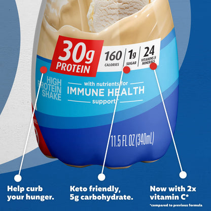 Premier Protein Shake Bottle, Vanilla, Liquid, Powder, keto, 30g Protein, 1g Sugar Premier ProteinBuy Supplements Australia