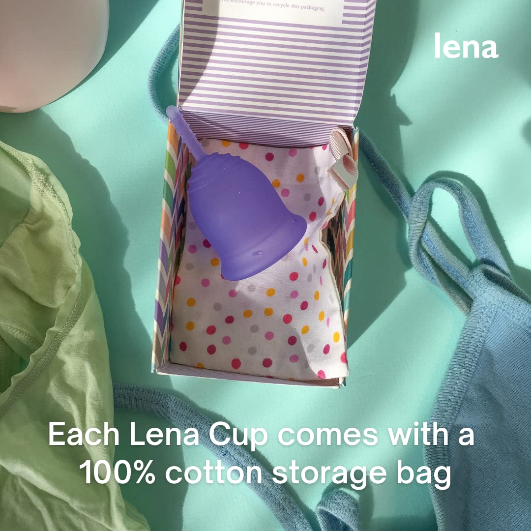 Lena Sensitive Menstrual Cup | Reusable Beginner Period Cup | Wear for 12 Hours LenaBuy Supplements Australia