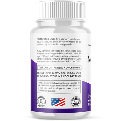 Neurocept Capsules, Official Neurocept Brain Supplement Pills with All Natural Ingredients, Advanced Formula Support Pills with Maximum Strength Premium Vitamins for Women and Men (60 Capsules) SyvorBuy Supplements Australia