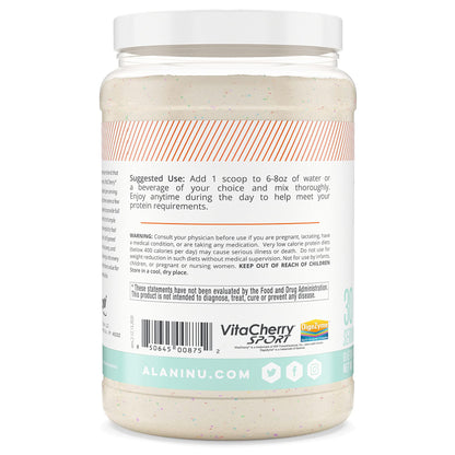 Alani Nu Whey Protein Powder Confetti Cake | 23g Protein with Low Sugar & Digestive Enzymes Alani NuBuy Supplements Australia