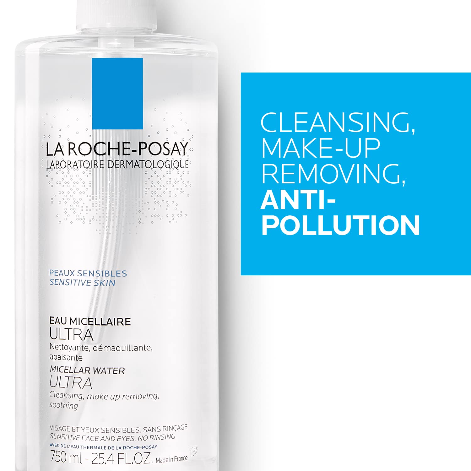 La Roche-Posay Micellar Cleansing Water Facial Cleanser and Makeup La Roche-PosayBuy Supplements Australia