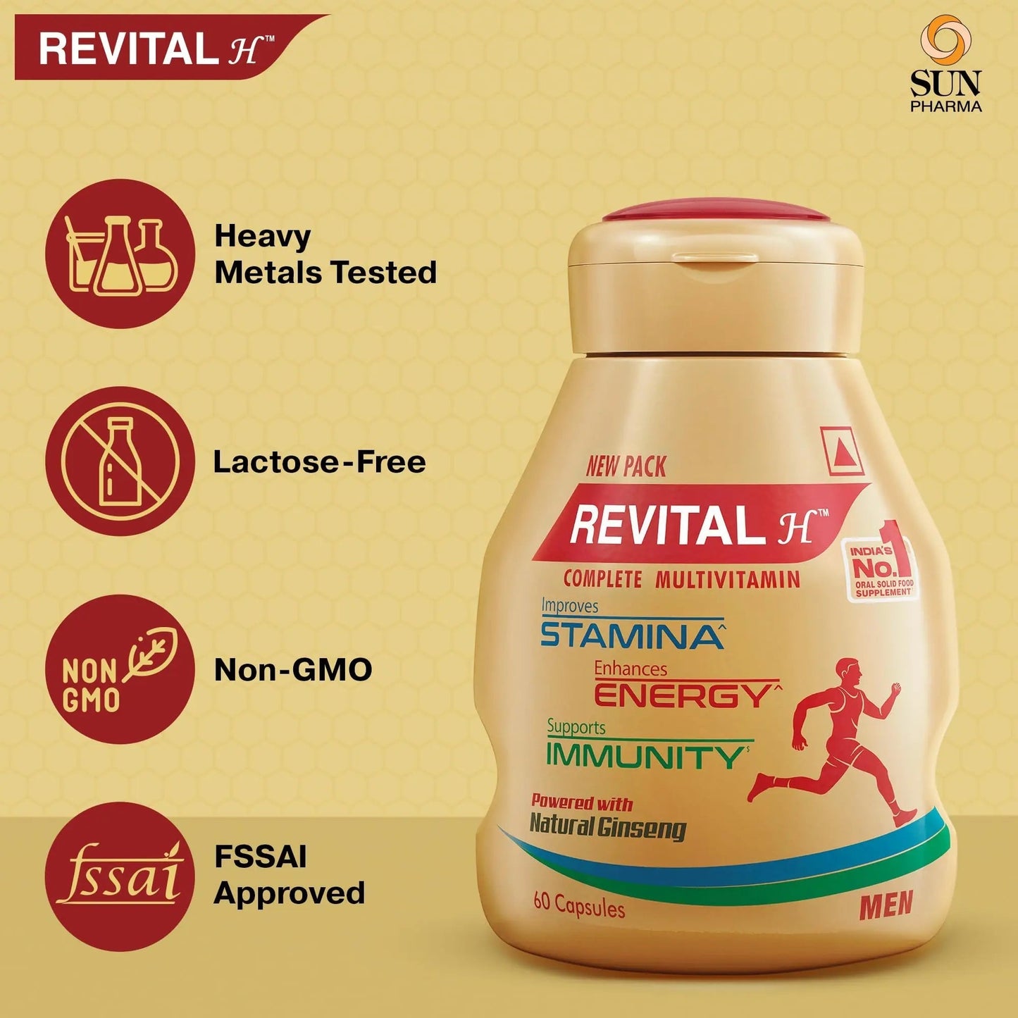 Revital - 60 Capsules RevitalBuy Supplements Australia