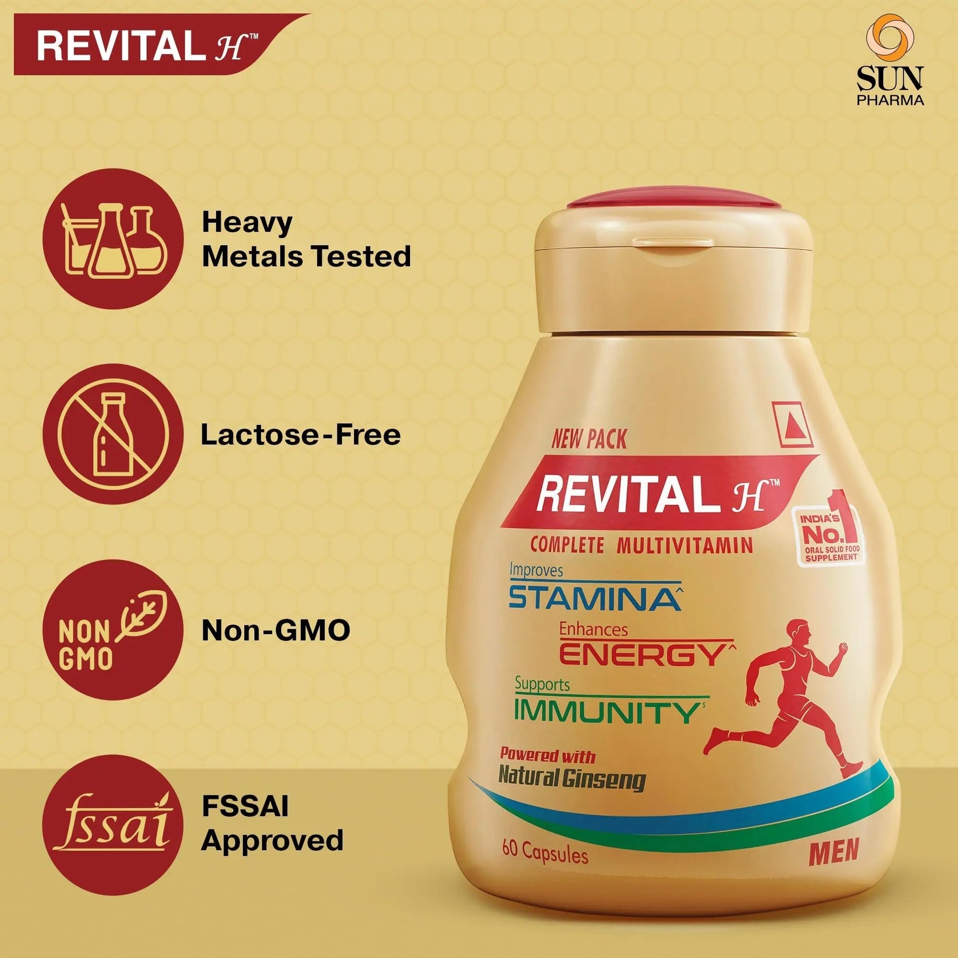 Revital - 60 Capsules RevitalBuy Supplements Australia