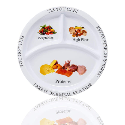 Bariatric Portion Control Nutritional Plates Weight Loss for Adults (2 Pack) Universal Body LabsBuy Supplements Australia