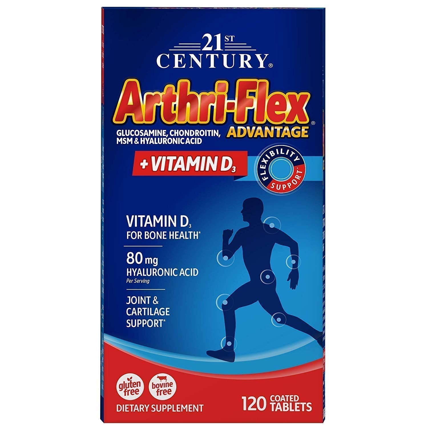 21st Century Arthri-Flex Advantage 120 ea (Pack of 4) 21st CenturyBuy Supplements Australia