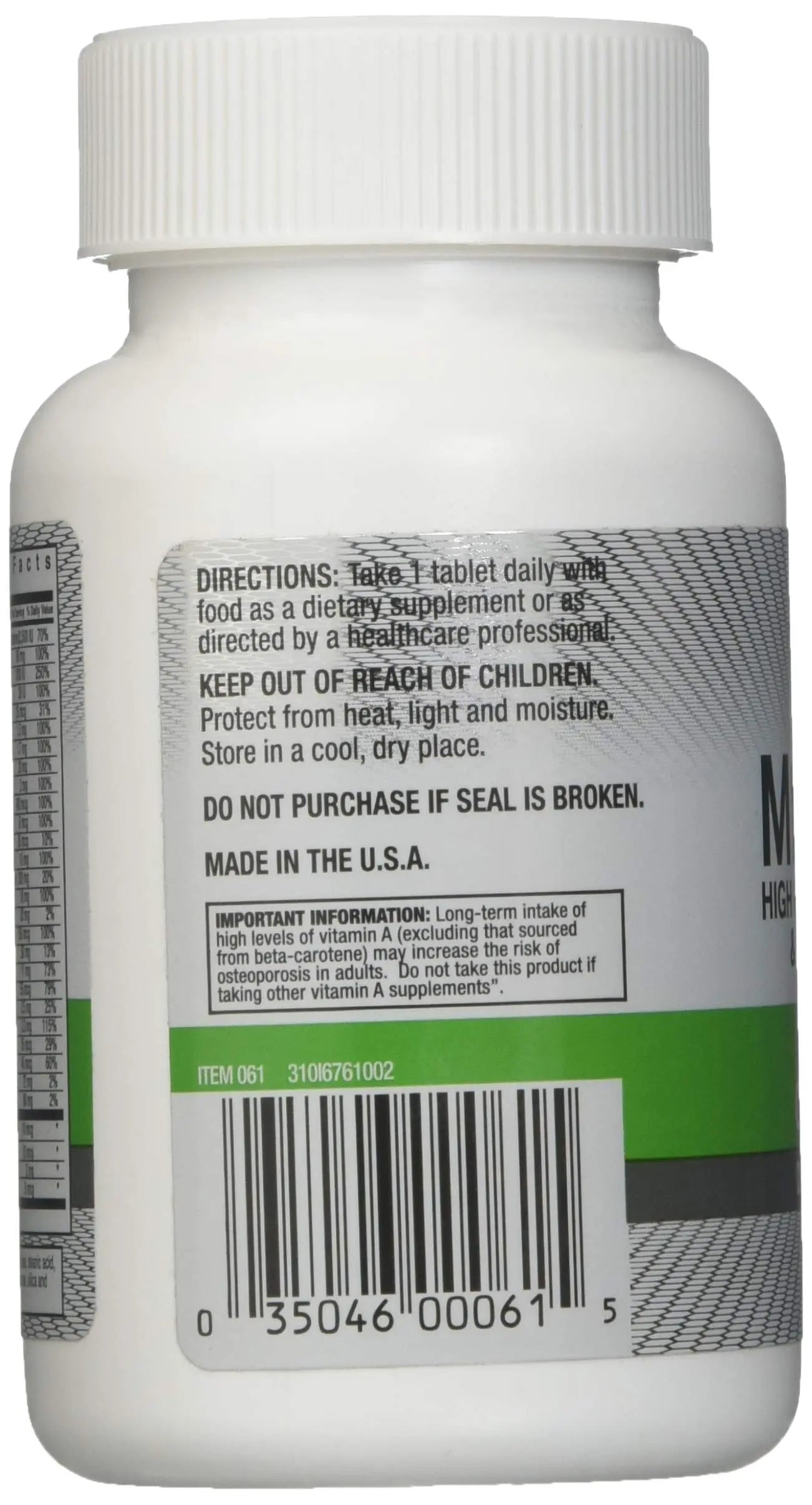 Windmill MILLTRIUM H/P Multi-VIT TAB 100 (061AM) Windmill