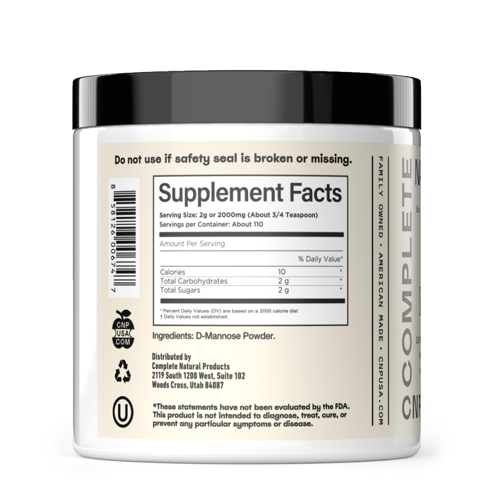 D Mannose Powder Supplement 8oz - Powder D Mannose for Urinary Tract & Bladder Health Support, Bulk Easy Mix Formula, 115 Servings, No Fillers, Non GMO & Gluten Free Support, Kosher Certified Made USA Complete Natural ProductsBuy Supplements Australia