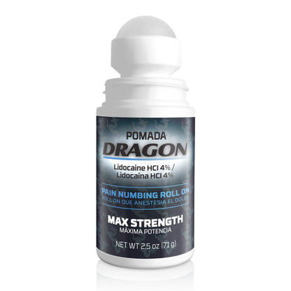 Dragon - POMADA, Maximum Strength- Pain Numbing & Long Lasting Pain Relief No Mess Applicator with Lidocaine Roll On, 2.5 oz, Pack of 3 Dragon TabsBuy Supplements Australia