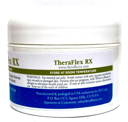 Theraflex RX® TMJ Cream (Doctor Formulated). This is a Patented Topical Cream which Provides Masseter Muscle and temporomandibular Joint Relief (TMJ) Theraflex RXBuy Supplements Australia