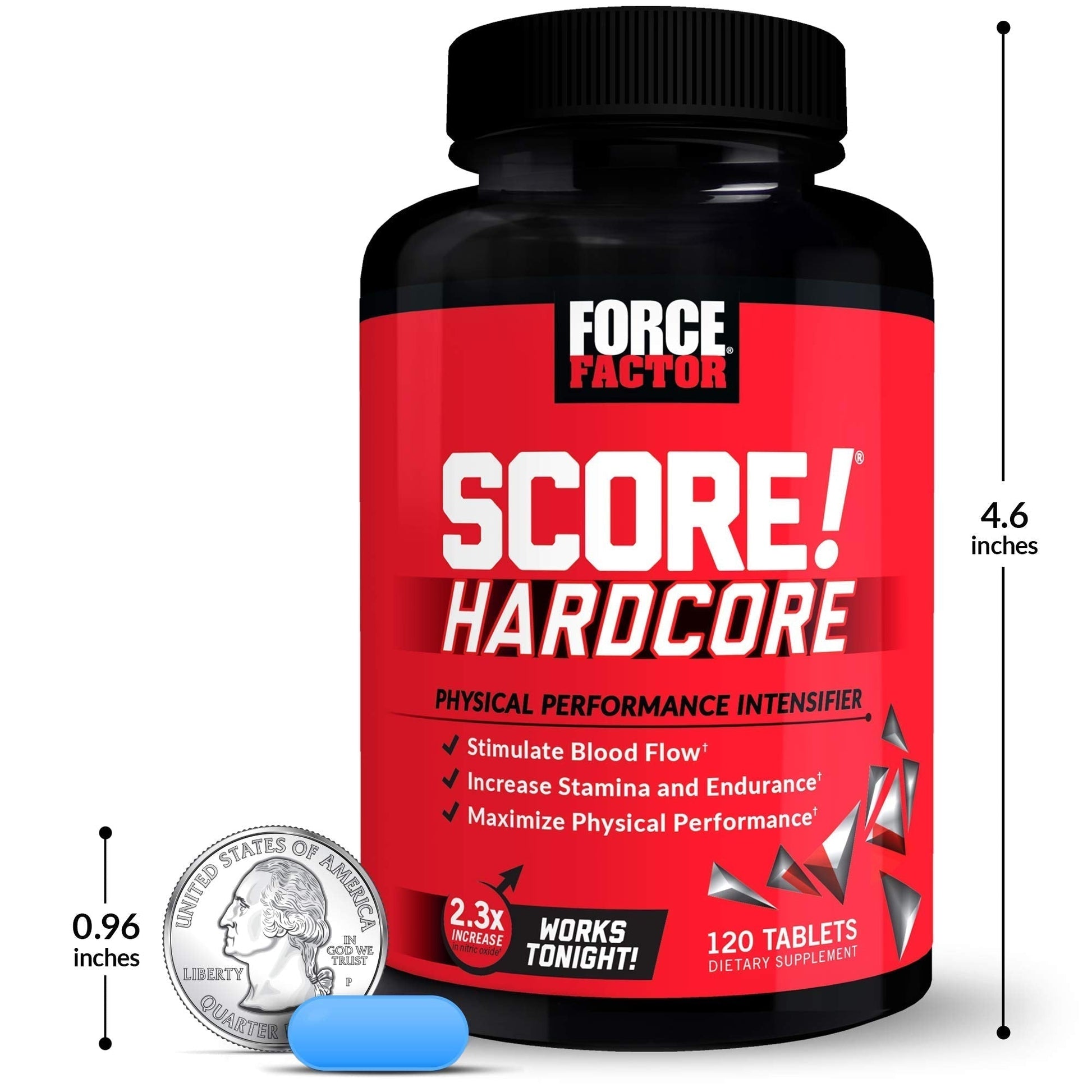 Force Factor Score! Hardcore Nitric Oxide Booster Supplement for Men with L-Citrulline Force FactorBuy Supplements Australia
