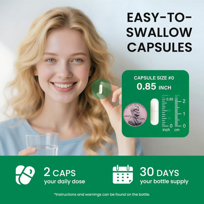 PhosphatidylSerine Memory & Focus Supplement with DHA, Spearmint, Magnesium & Ashwagandha – Brain Clarity, Stress Relief & Cognitive Support – Gluten-Free Vegan, 60 Capsules LIFEFRIENDBuy Supplements Australia