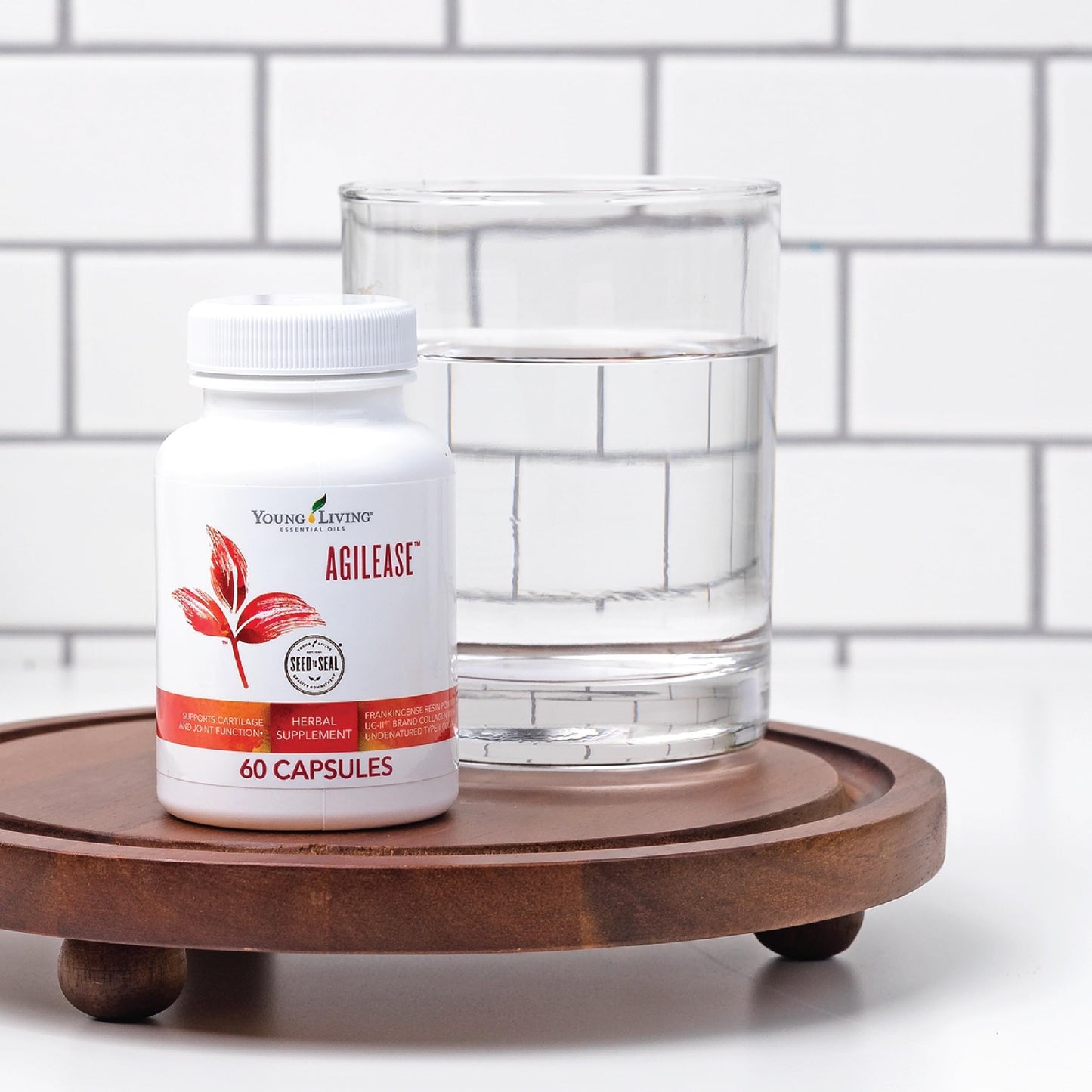 Young Living AgilEase Capsules | 60 Count | UC-II Collagen Supplement | Supports Mobility & Flexibility | Helps Maintain Joint Health & Exercise Recovery Young LivingBuy Supplements Australia