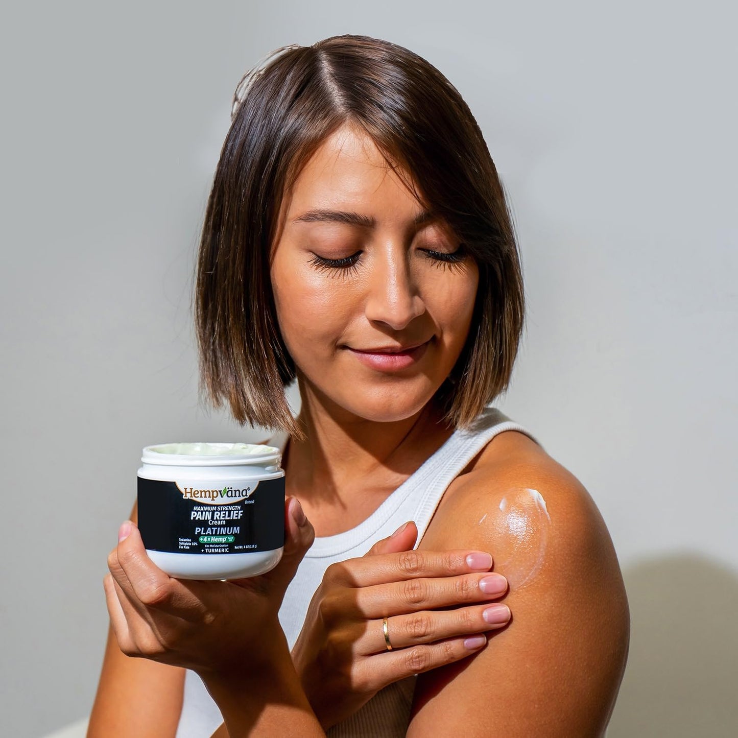 Hempvana Platinum Maximum Strength Relief Cream 4X Hemp for Muscles, Joints, Back, Knees, Shoulders, Neck, Elbows, Hands, Feet. AS SEEN ON TV. Odor-Free, Non-Greasy, Quickly Absorbs, 4X More Hemp HempvanaBuy Supplements Australia