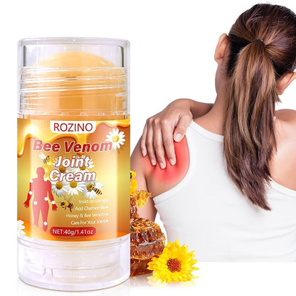 Bee Venom Joint Cream – Advanced Joint Support Cream with Honey & Chamomile, Soothing Formula for Aches & Stiffness in Knees, Hands, Back, Natural Relief Cream for Daily Joint Care (Bee venom) GenericBuy Supplements Australia