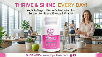 Yogivita Women’s Multivitamin – Wellness, Energy & Immune Support – Vegan, Gluten-Free, 60 Capsules YogivitaBuy Supplements Australia