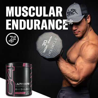Cellucor C4 Ultimate Pre Workout Powder Strawberry Watermelon - Sugar Free CellucorBuy Supplements Australia