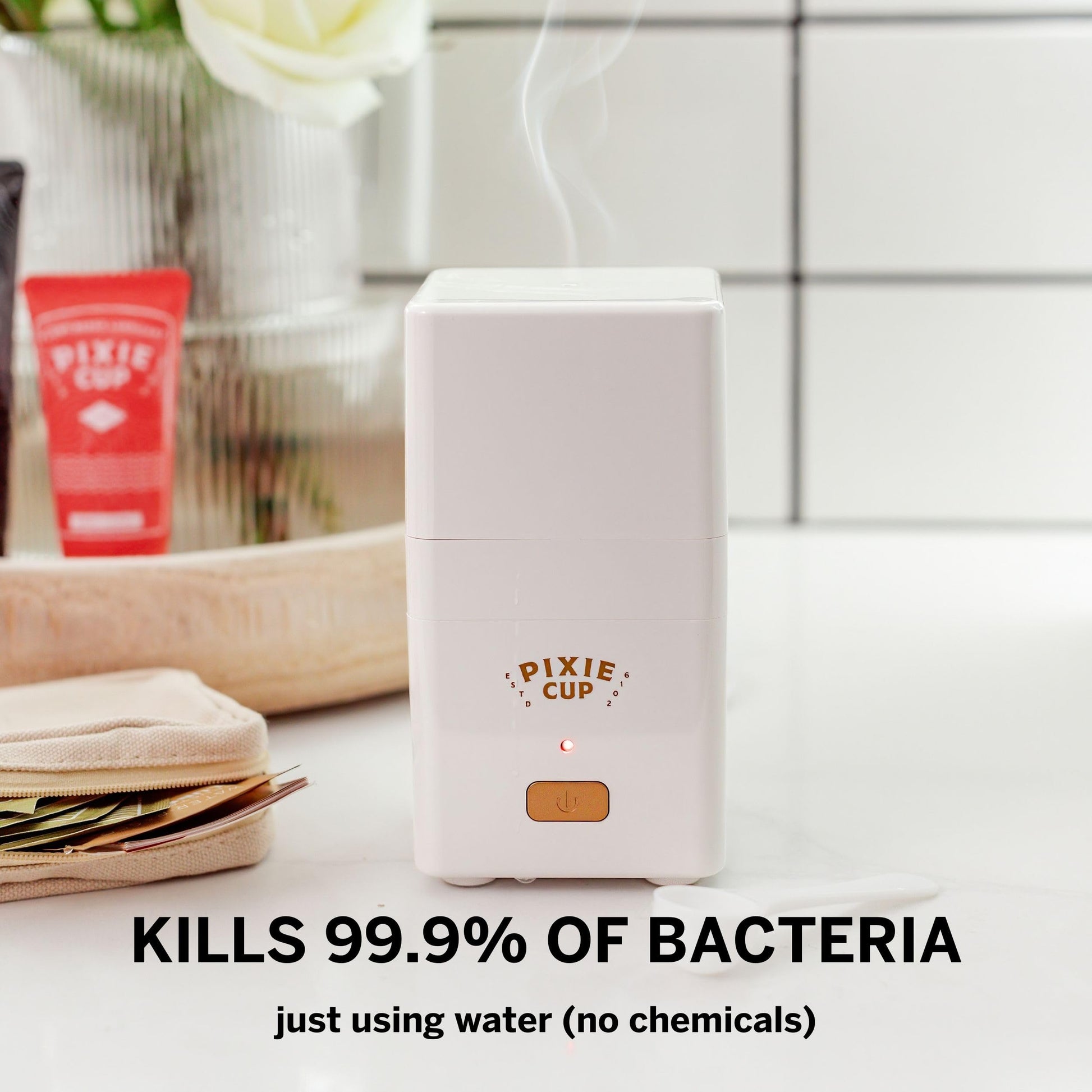 Pixie Menstrual Cup Steamer Sterilizer with A Small Period Cup - Ranked 1 for Most Comfortable Reusable Pixie CupBuy Supplements Australia