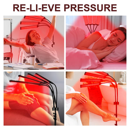 Red Light Therapy for Body with Tripod, 180LEDs Upgrated 3-in-1 Chip Infrared Light Therapy Device ShomteradeBuy Supplements Australia