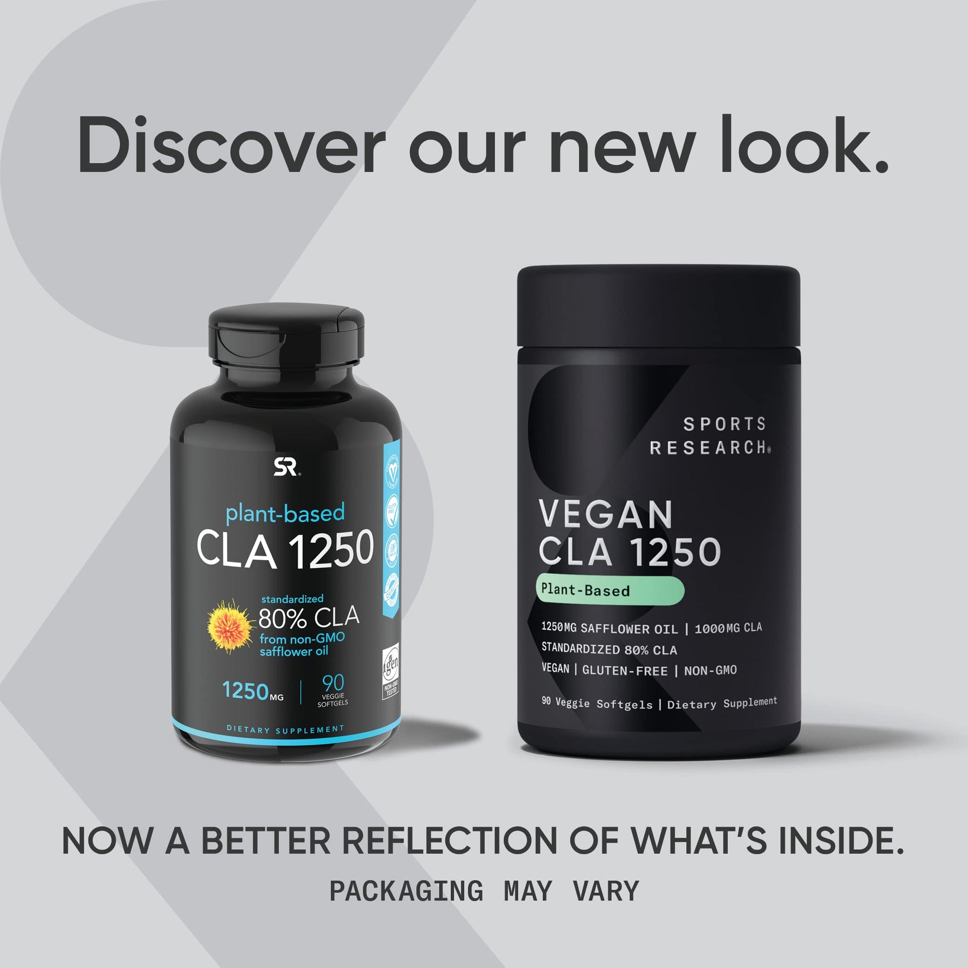Sports Research Vegan CLA - 1250mg with Active Conjugated Linoleic Acid for Men Sports ResearchBuy Supplements Australia