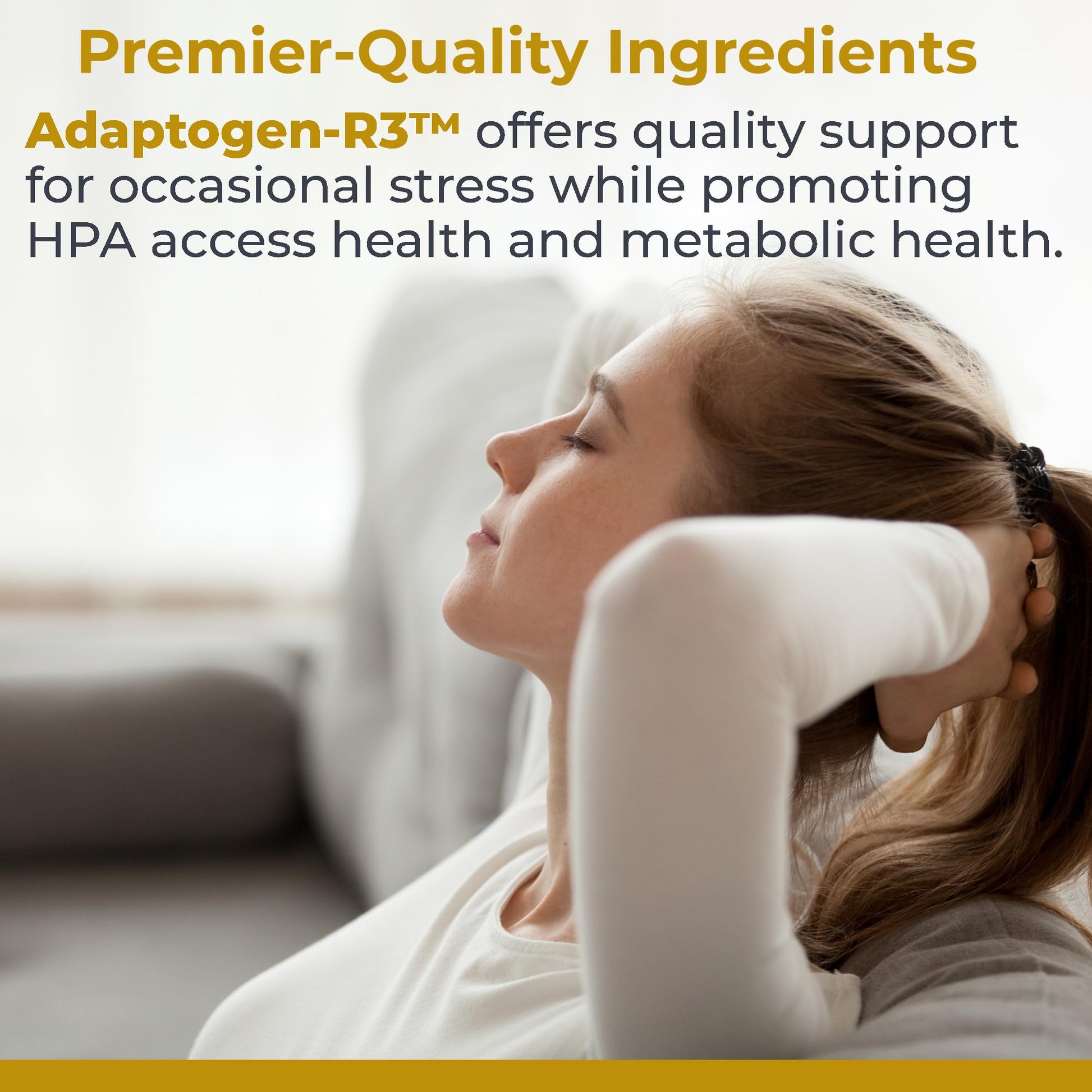 Premier Research Labs Adaptogen-R3 Supplement - Rhodiola Rosea Supplement with Maca Root, Adaptogen Complex for Stress, Heart & Metabolic Health - 90 Vegetarian Capsules Premier Research LabsBuy Supplements Australia